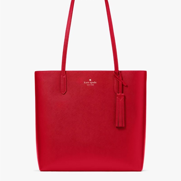 kate spade Handbags - Kate Spade Red Jana Tote Bag